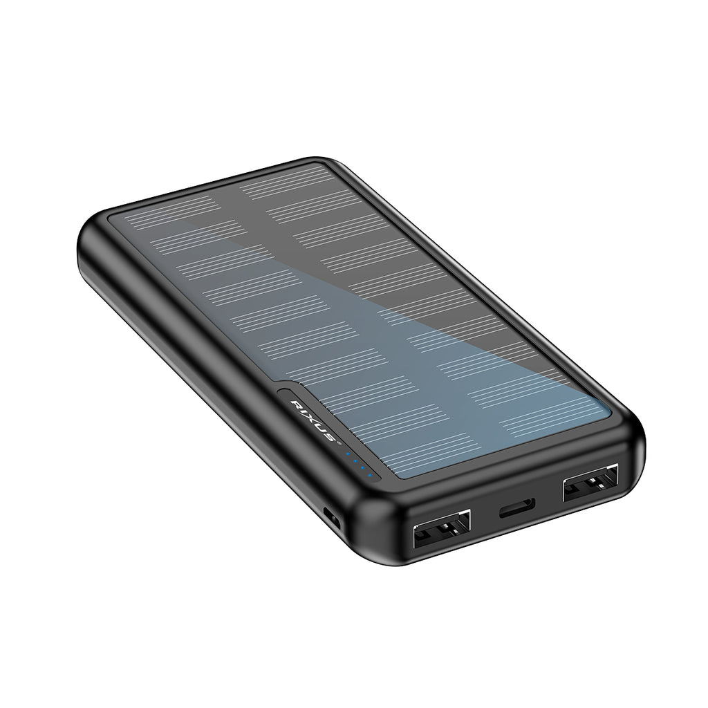 Rixus Solar Power Bank 10.000 mAh